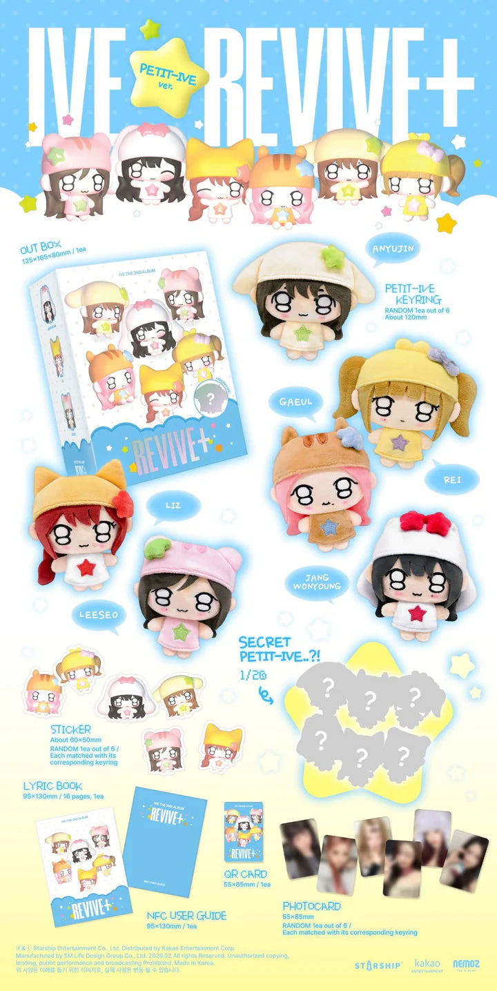 IVE 2nd album REVIVE+ [PETIT-IVE / Limited ver]