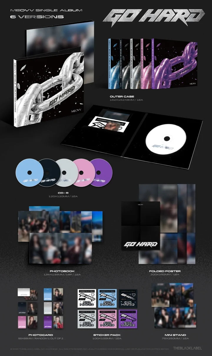 [PREORDER] MEOVV Single Album GO HARD