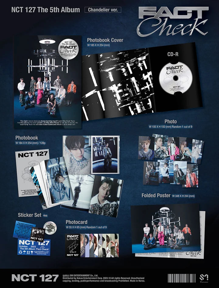 NCT 127 5th album FACT CHECK (CHANDELIER VER)