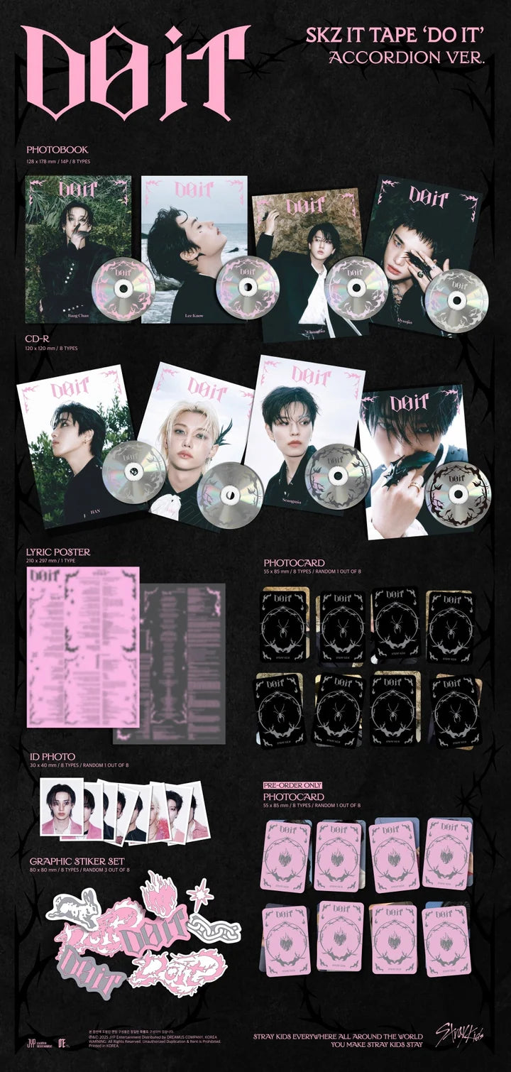 Stray Kids DO IT SKZ IT TAPE [Accordion ver]