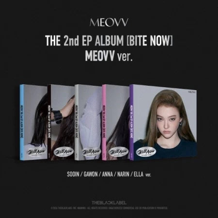 MEOVV 2nd EP album BITE NOW [MEOVV ver]
