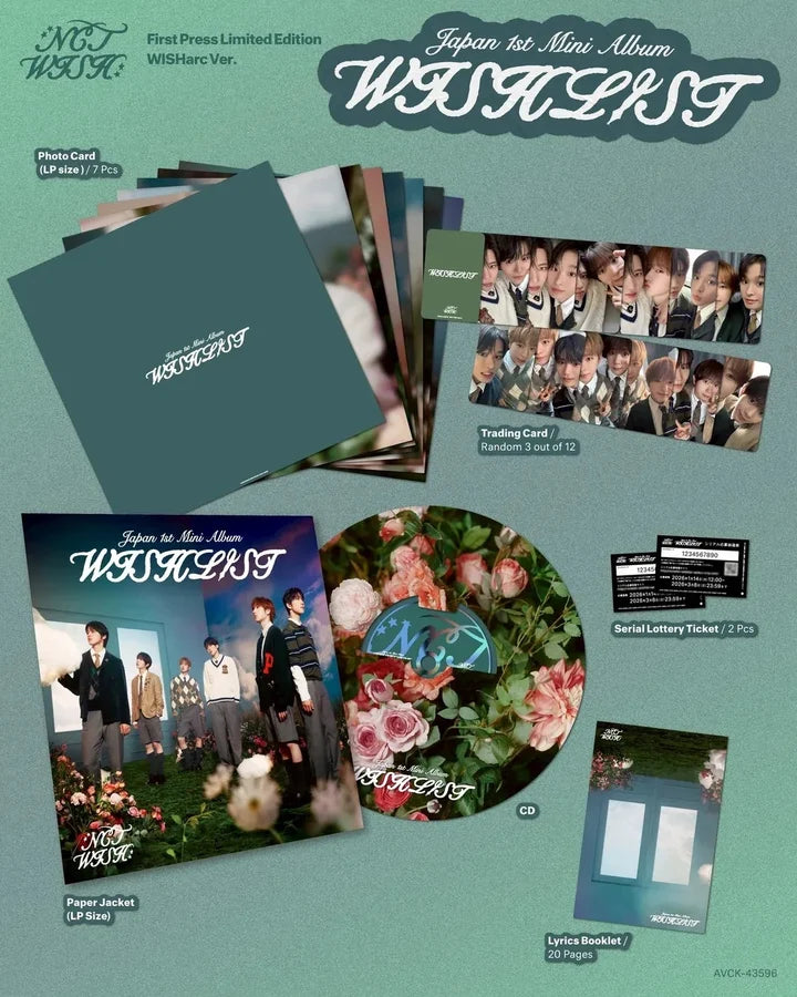 NCT WISH Japan 1st mini album WISHLIST [WISHarc ver]