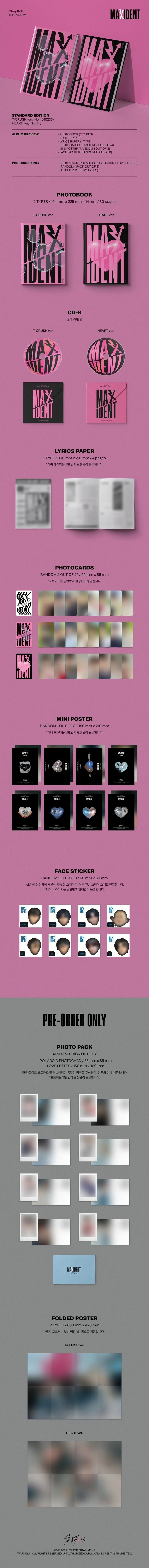 Straykids 7th mini album MAXIDENT