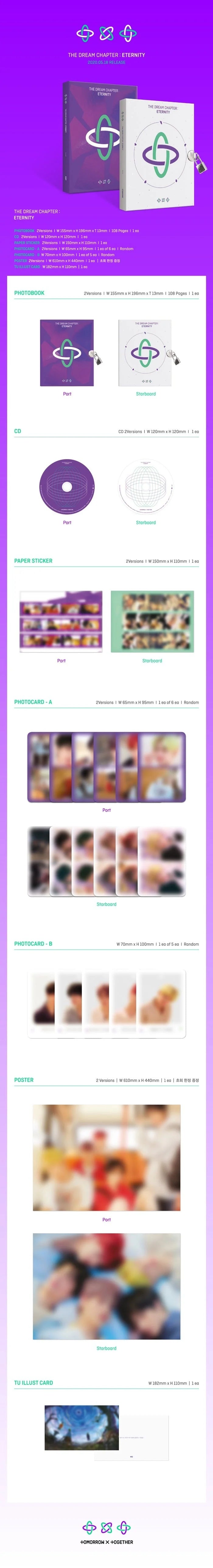 TXT 1st Album Dream Chapter : ETERNITY