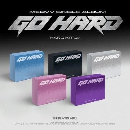 [PREORDER] MEOVV Single Album GO HARD [HARD KIT ver]
