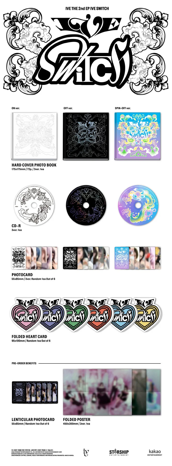 IVE 2nd EP album SWITCH