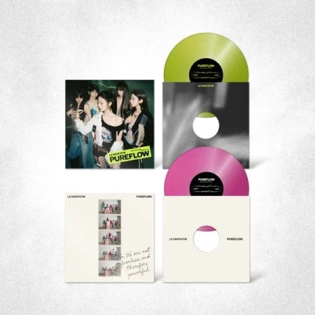 LE SSERAFIM 2nd Studio Album PUREFLOW PT.1 [Vinyl LP ver]