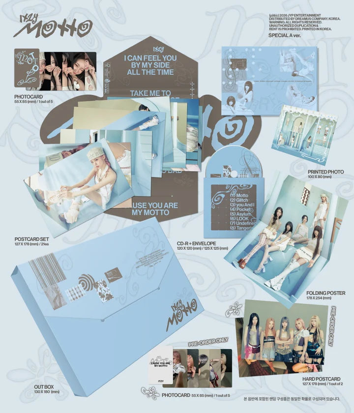 ITZY mini album MOTTO [Special ver]