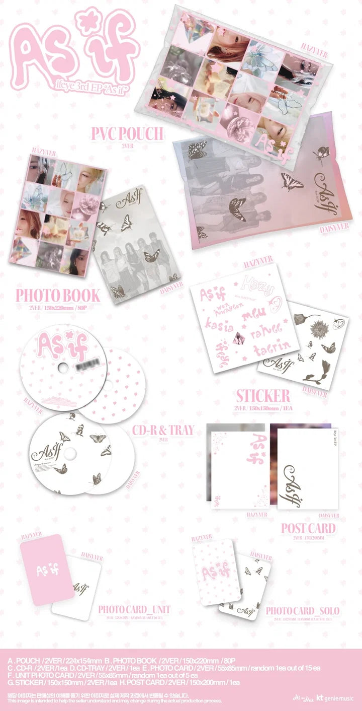 ifeye The 3rd EP As If [Photobook ver]