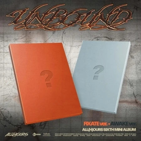 [PREORDER] ALL(H)OURS 6th Mini Album UNBOUND