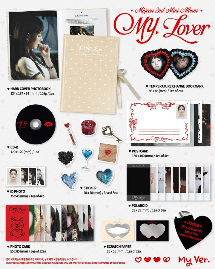 MIYEON (I-DLE) 2nd mini album MY, Lover