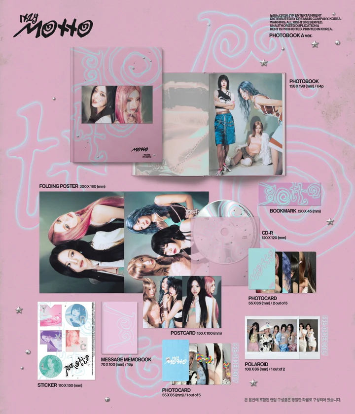 ITZY mini album MOTTO [Photobook ver]