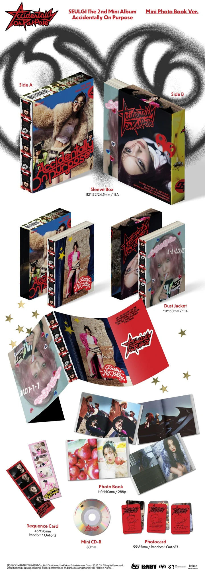SEULGI (Red Velvet) 2nd mini album Accidentally On Purpose [Mini Photobook ver]