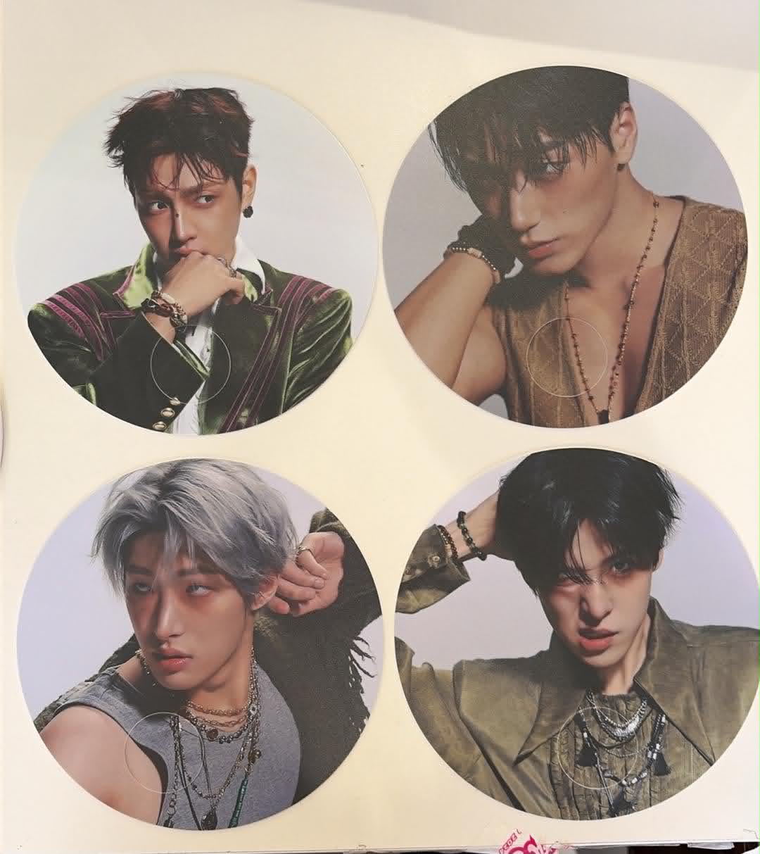 ATEEZ GOLDEN HOUR Part.5 FROMM STORE POB Hand Fan / Wachlarz