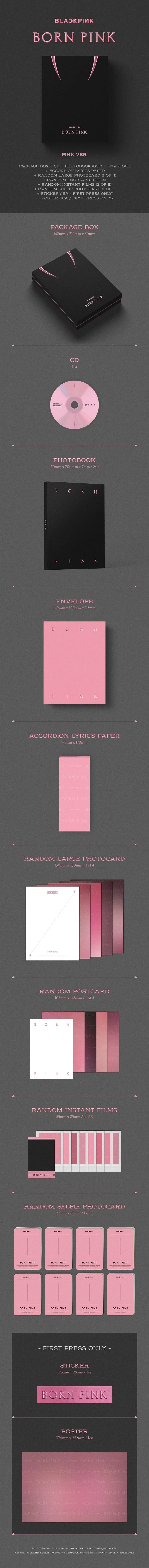 BLACKPINK 2nd Album BORN PINK [BOX SET ver]