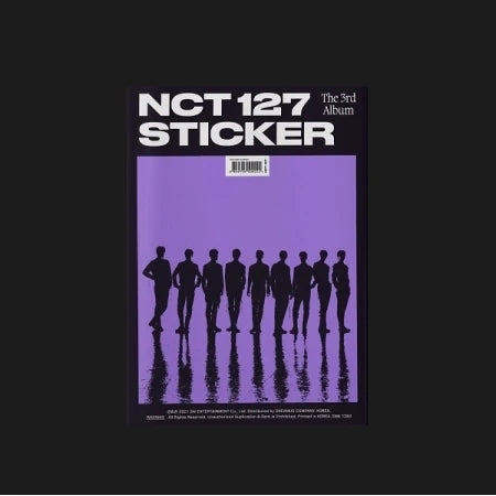 NCT 127 3rd Album STICKER [Sticker ver]