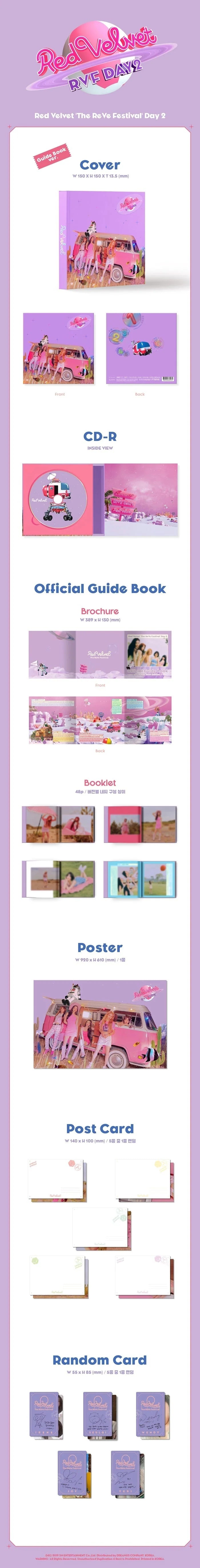 Red Velvet The ReVe Festival Day 2 [Guide Book ver]