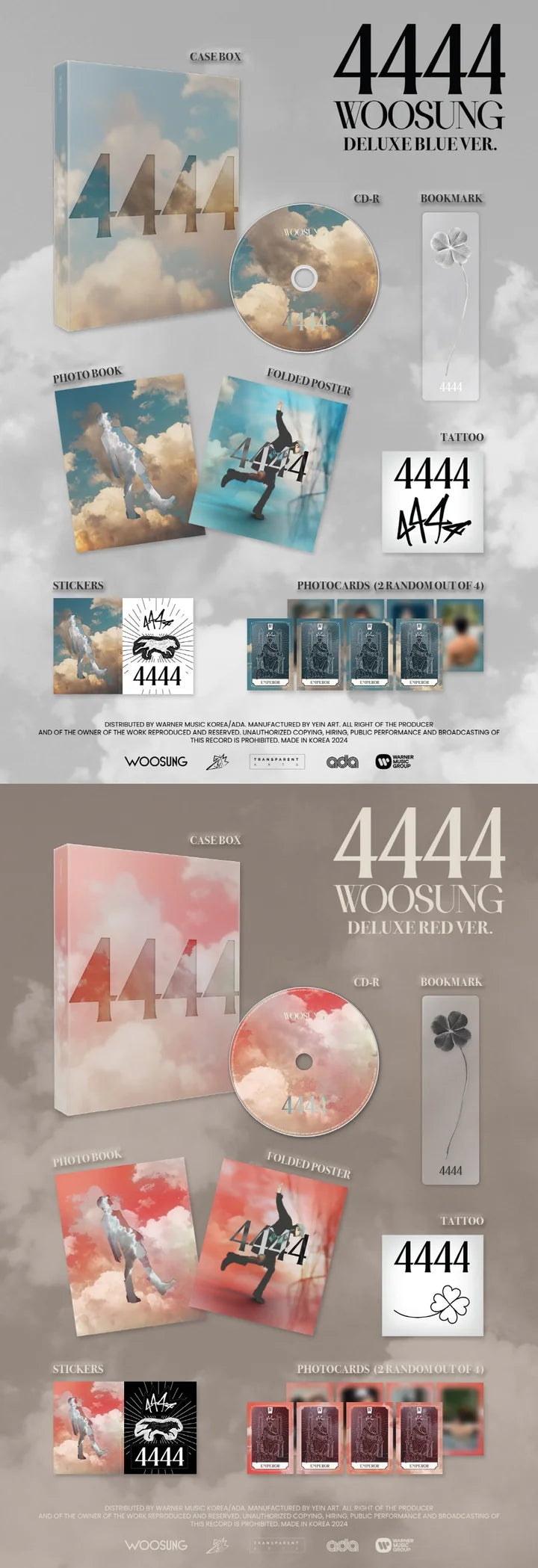 WOOSUNG (THE ROSE) 4444 [DELUXE Ver]