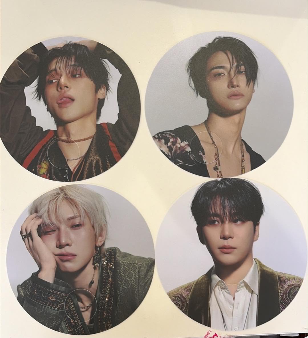 ATEEZ GOLDEN HOUR Part.5 FROMM STORE POB Hand Fan / Wachlarz