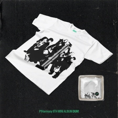 P1Harmony 8th mini album DUH! [Plain White T / Limited ver]