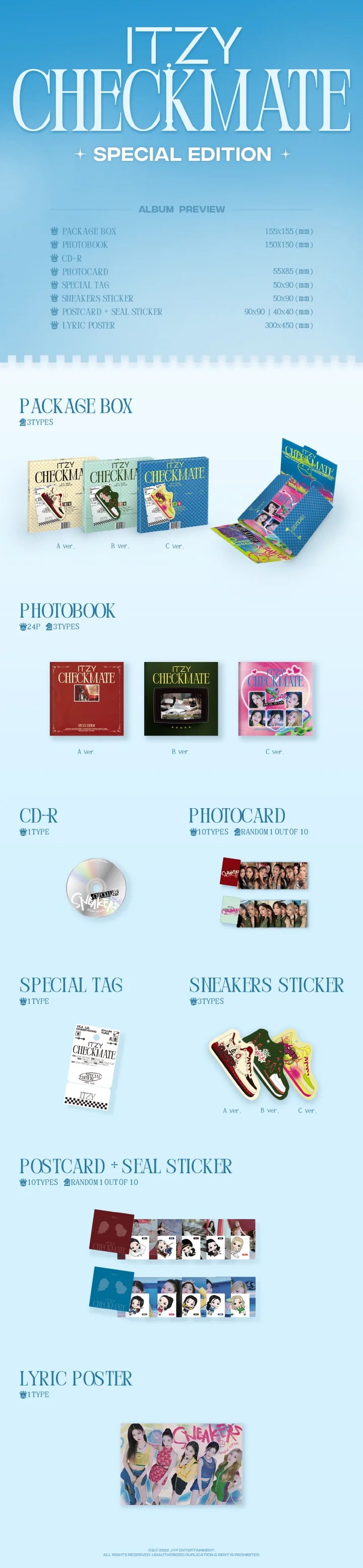 ITZY 5th mini album CHECKMATE [Speacial ver]