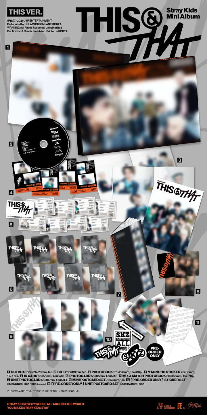 Stray Kids mini album THIS & THAT