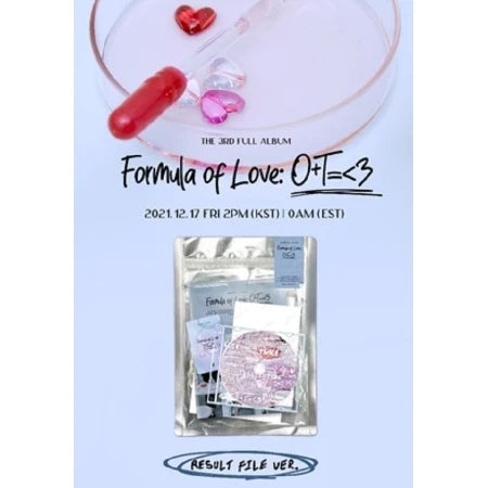 TWICE 3rd album FORMULA OF LOVE: O+T=<3 [RESULT FILE ver]