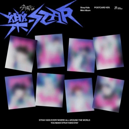 Stray Kids 8th mini album ROCK / 樂 Star [Member POSTCARD ver]