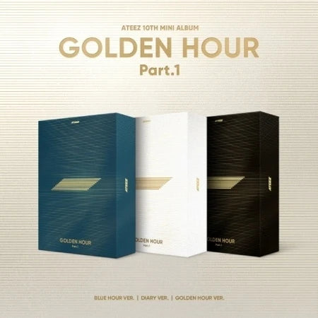 ATEEZ 10th Mini Album GOLDEN HOUR : Part.1