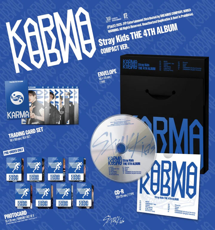 Stray Kids 4th full album KARMA [Compact ver]