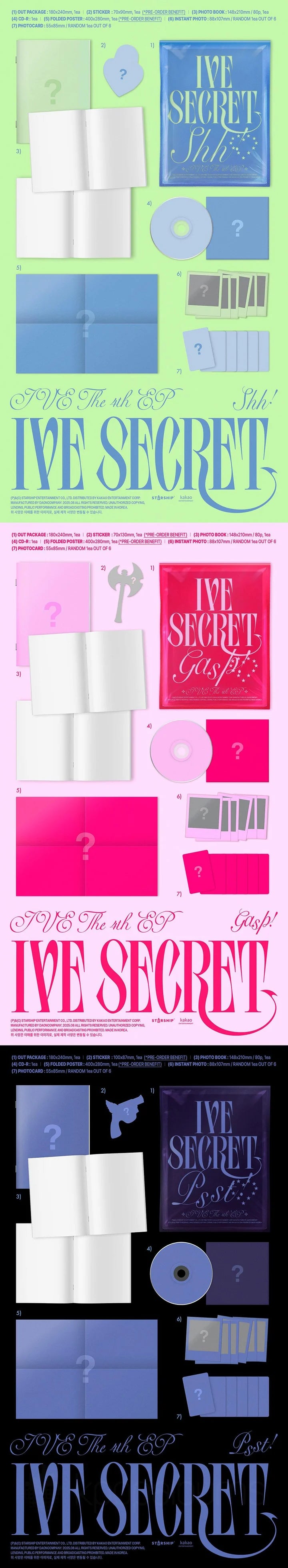 IVE 4th mini album IVE SECRET