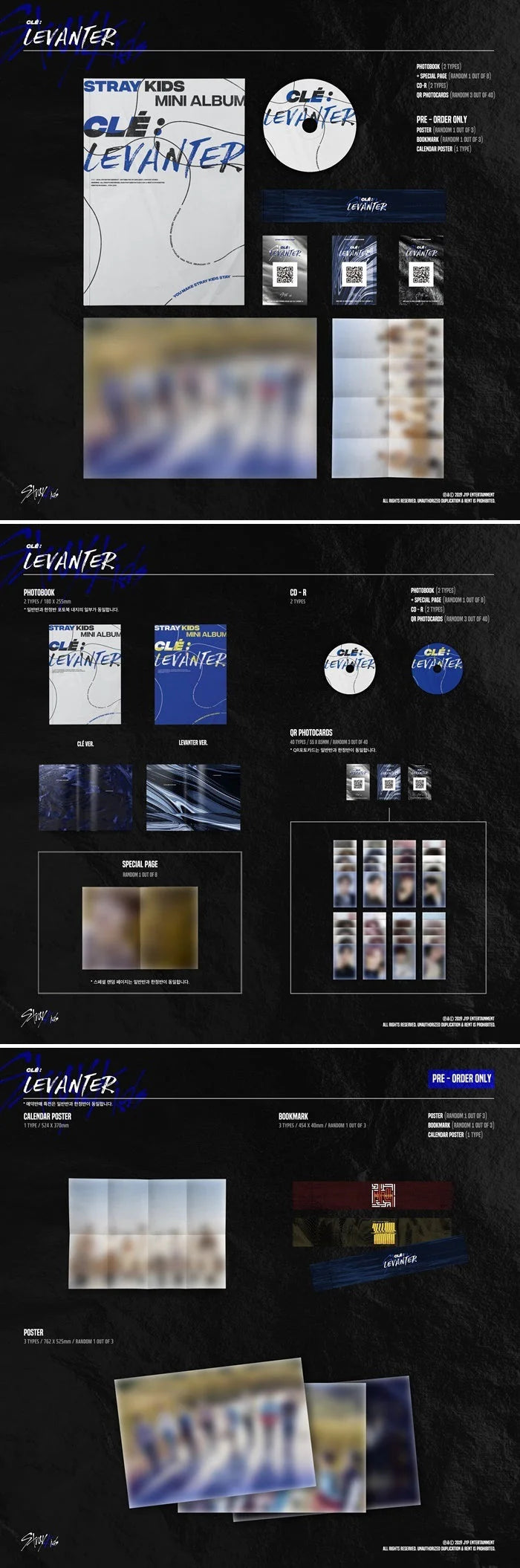 Stray Kids 5th mini album Clé : Levanter