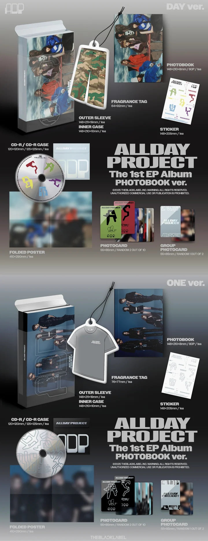 ALLDAY PROJECT The 1st EP Album ALLDAY PROJECT [Photobook ver]