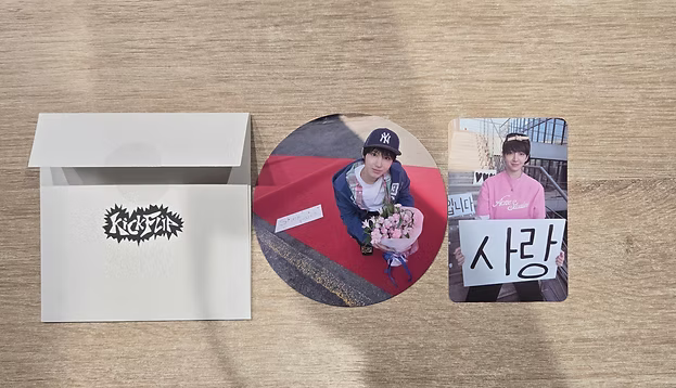 Kickflip My First Kick POB Concept Photocard + Coaster (RANDOM)
