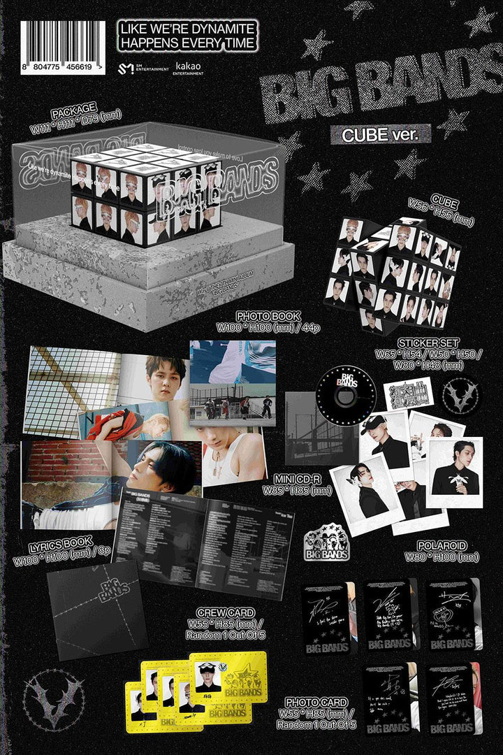 WayV 7th mini album BIG BANDS [CUBE ver]