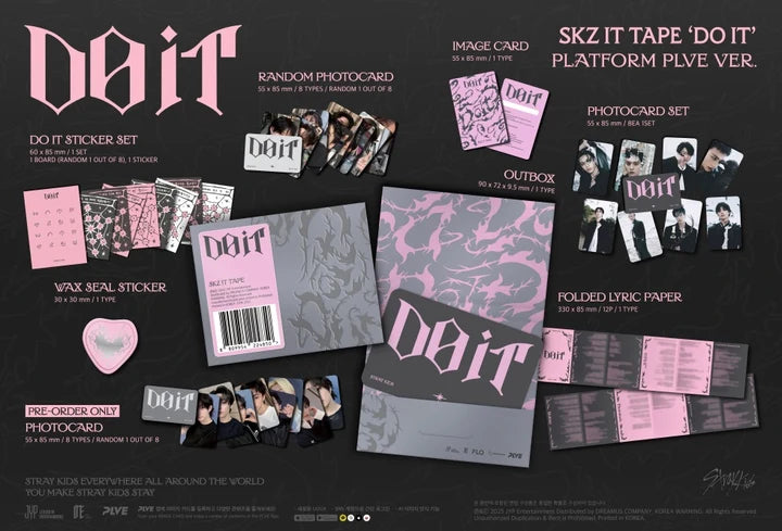 Stray Kids DO IT SKZ IT TAPE [PLATFORM PLVE ver]
