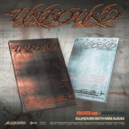 [PREORDER][Signed Album Event] ALL(H)OURS 6th Mini Album UNBOUND