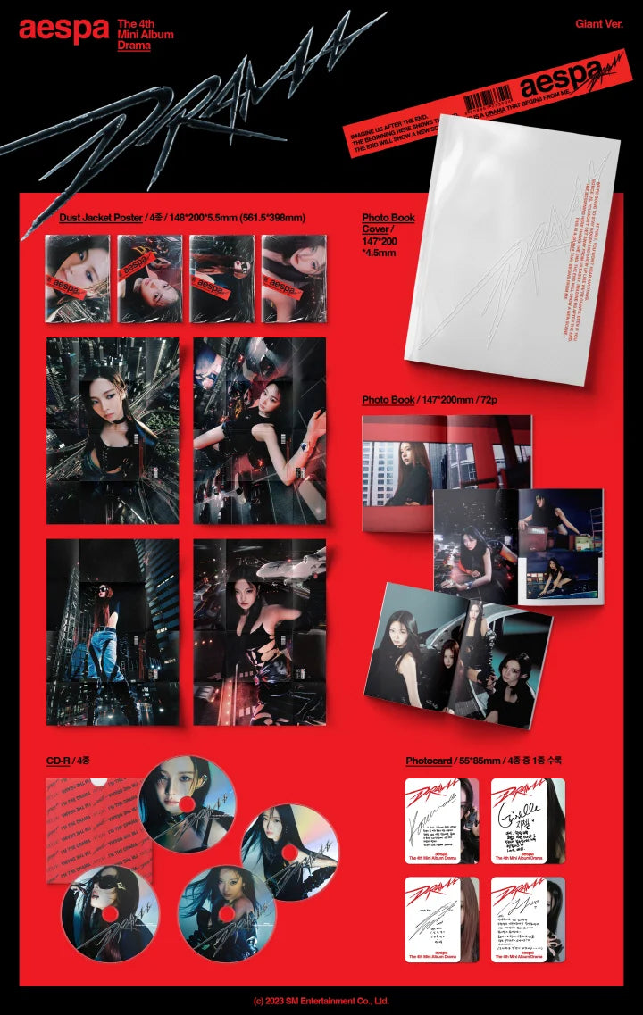 aespa 4th Mini Album DRAMA [GIANT ver]