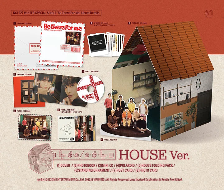 NCT 127 Winter Special Single Be There For Me [House ver]