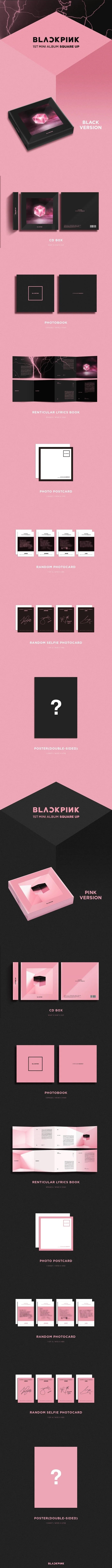 BLACKPINK 1st mini album SQUARE UP