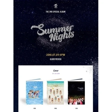 Twice 2nd Special Album Summer Nights