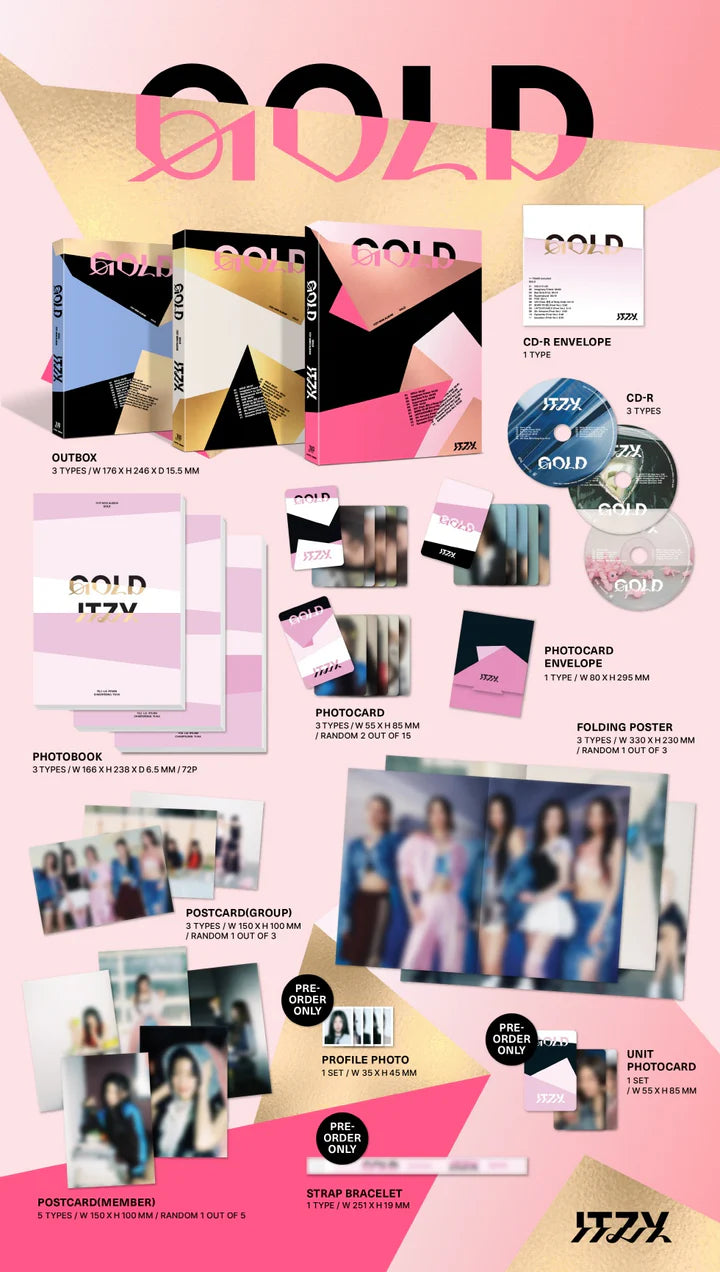 ITZY 2nd full album GOLD