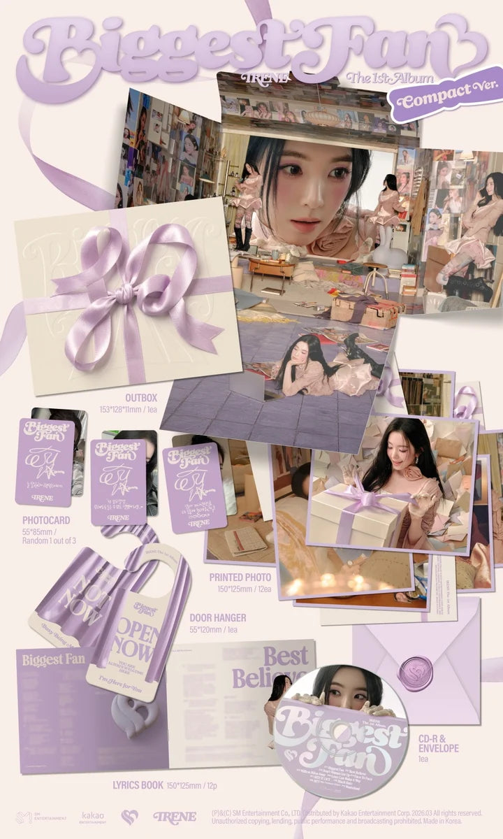 IRENE (Red Velvet) 1st album BIGGEST FAN [Compact ver]