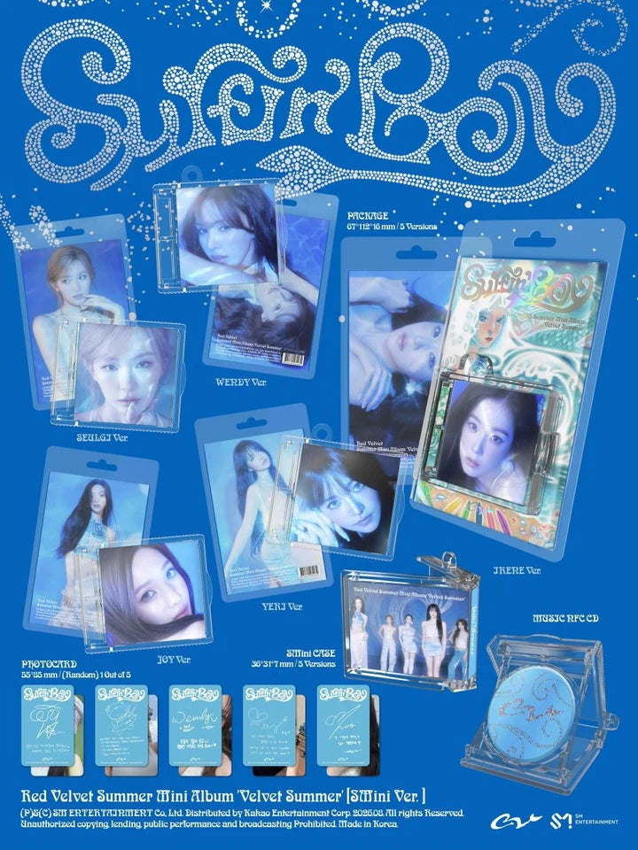 [PREORDER] Red Velvet Summer Mini Album Velvet Summer [SMini ver]