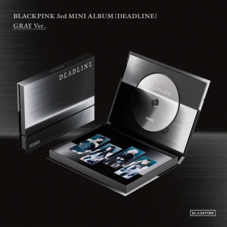 BLACKPINK 3rd mini album DEADLINE [GRAY ver]