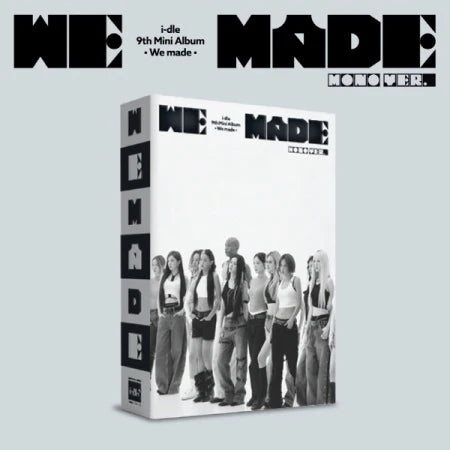 i-dle 9th Mini Album We made [Mono ver]