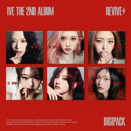 IVE The 2nd Album REVIVE+ [Digipack / Limited ver]