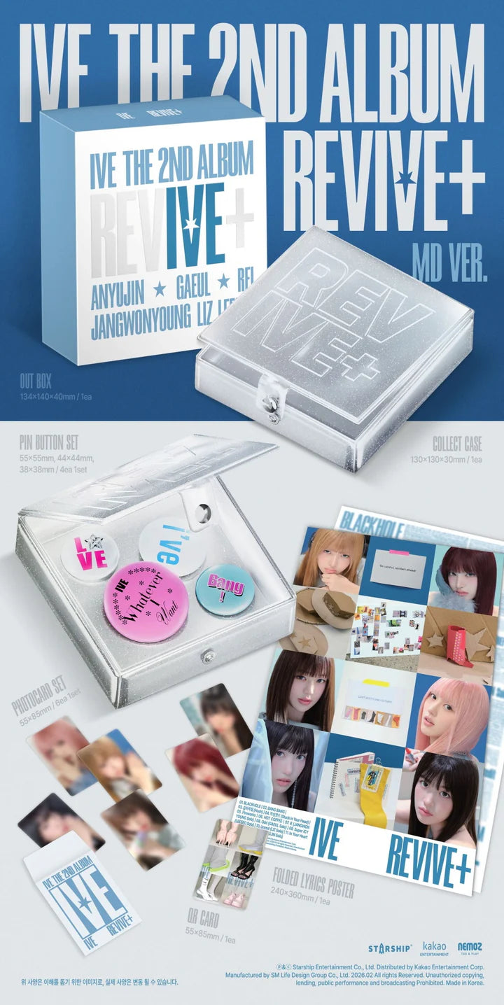 IVE 2nd album REVIVE+ [MD / Limited ver]