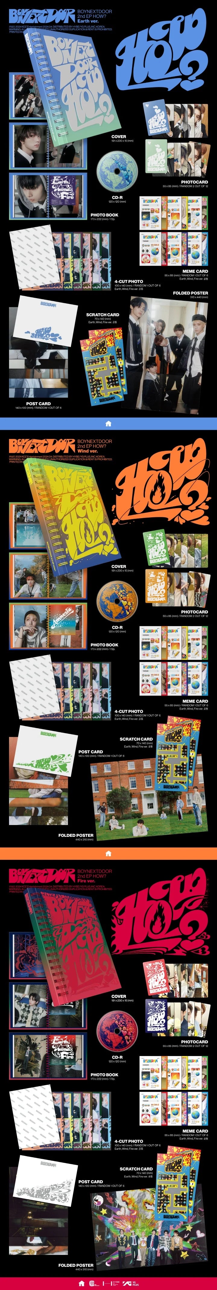 BOYNEXTDOOR 2nd EP Album HOW?!