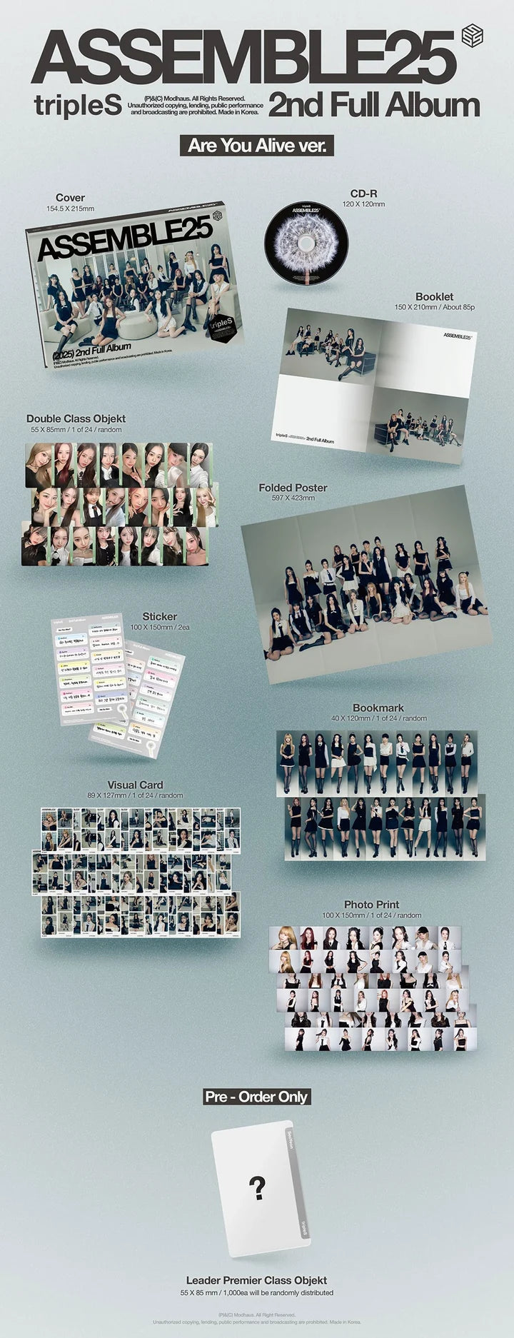 TripleS 2nd Album ASSEMBLE25